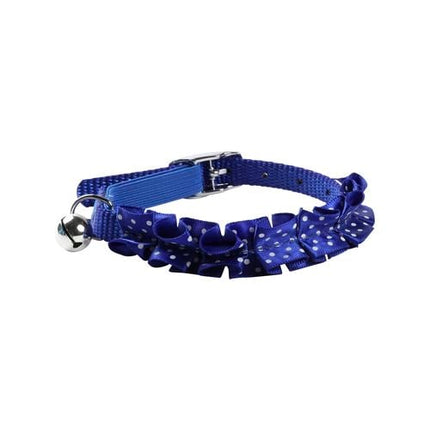 Purina Total Care Blue Ruffles Fashion Cat Collar