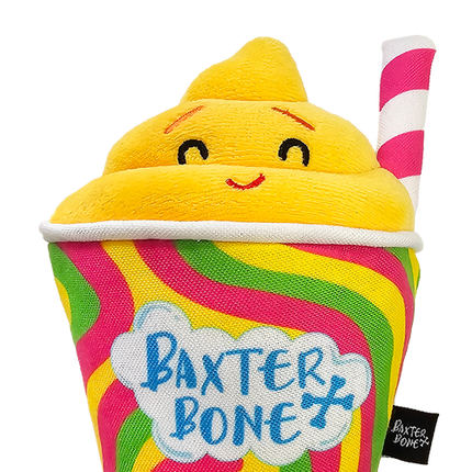 Baxter Bone Smiley Slushie Pet Toys