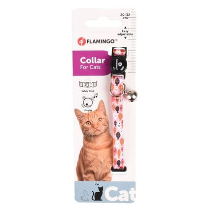 Flamingo Minou 20-32cm Pink Cat Collar