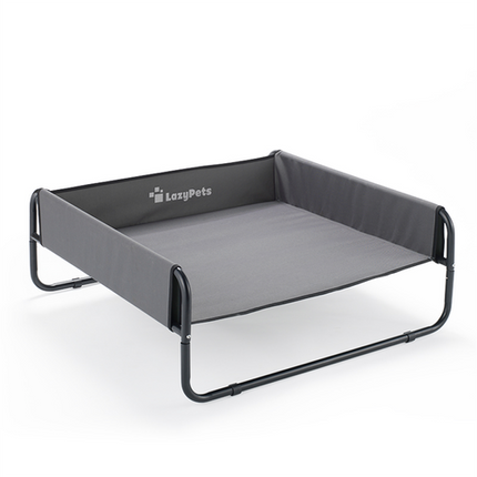 LazyPets 850 x 330 x 850mm Padded Pet Bed With High Sides