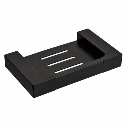 Mondella 140mm Matte Black Rumba Soap Holder