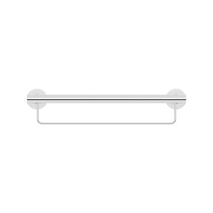 Evekare 600mm Stainless Steel Towel Rail With Grab Rail