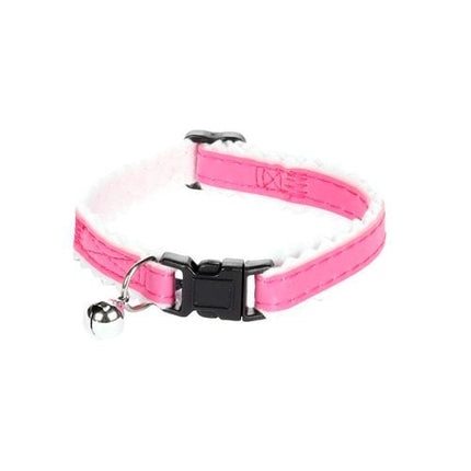 Flamingo 20-30cm Lined Bright Ziggi Cat Collar - 5 Assort Colours