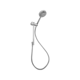 EZYFIX WELS 5 Star 6L/min Chrome 360° Rotational Air Infused Shower With Adjustable Height Rail