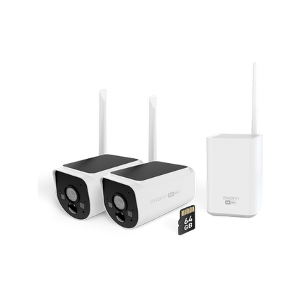 Swann MaxRanger 4K Solar Wireless Security System - 2 Pack