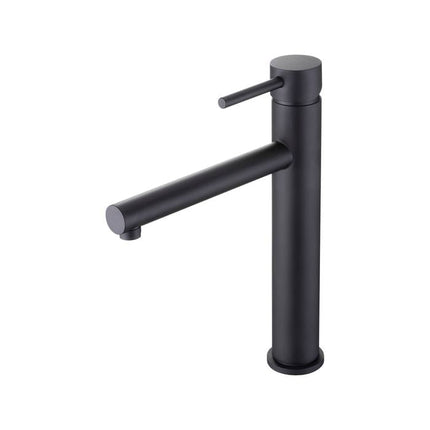 Mondella Matte Black Resonance Vessel Basin Mixer WELS 4 Star 7.5L/min