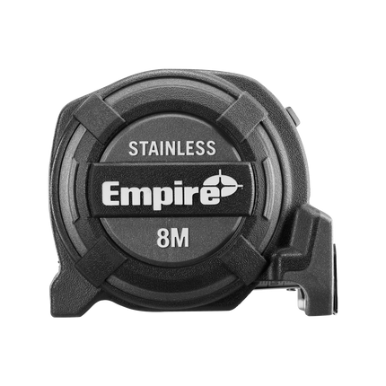 Empire 8m Stainless Steel Blade Tape Measure