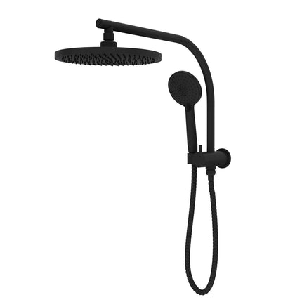 Flexispray WELS 3 Star 9L/min Black Matte Havana Short Twin Shower