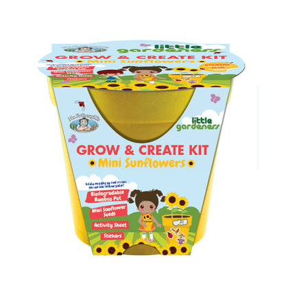 Mr Fothergill's Little Gardeners Mini Sunflower Grow And Create Kit