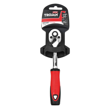 Trojan 1/4" Ratchet With Grip