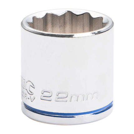 Kincrome 22mm 3/8" Square Drive Socket