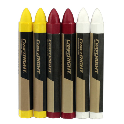 Craftright 6 Piece Builders Crayons