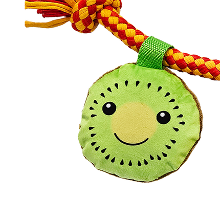 Baxter Bone Summer Fruits On A Rope Pet Toy