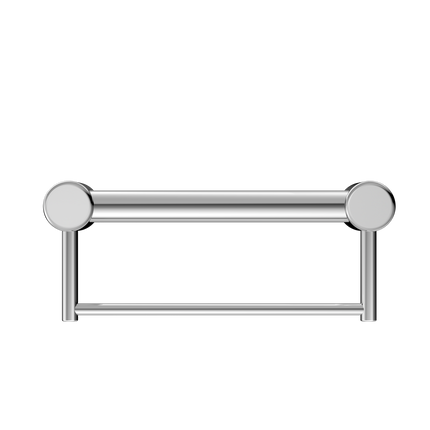 Nero Mecca Care 32mm Grab Rail With Towel Holder 300mm Chrome