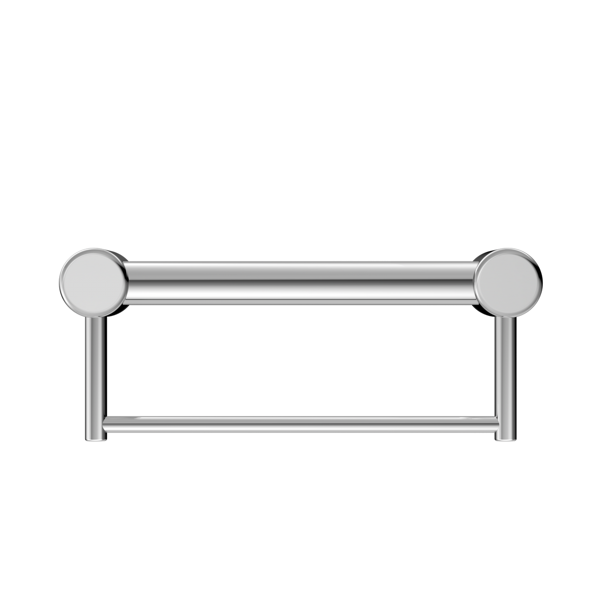 Nero Mecca Care 32mm Grab Rail With Towel Holder 300mm Chrome