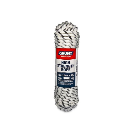 GRUNT 12mm x 30m High Strength Rope