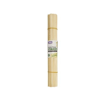 Jack 30cm x 5mm Bamboo Flower Stakes - 50 Pack