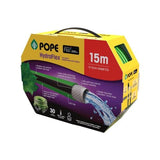 Pope 12.5mm x 15m HydraFlex Garden Hose with Nozzle