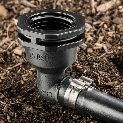 Toro 13 x 15mm Barbed Female Threaded Elbow - Single