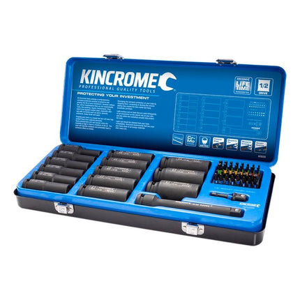 Kincrome 1/2" Deep Impact Socket Set - 49 Piece