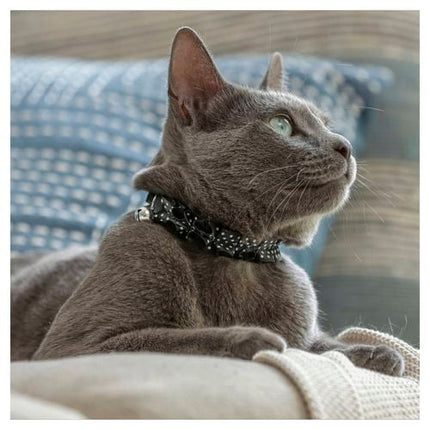 Purina Black Total Care Ruffles Fashion Cat Collar