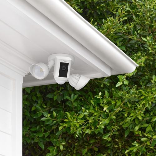 Ring Floodlight Cam Wired Plus White