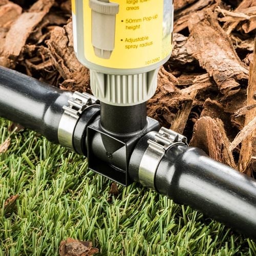 Toro 19mm Barbed x 15mm BSP Barbed Male Threaded Tee