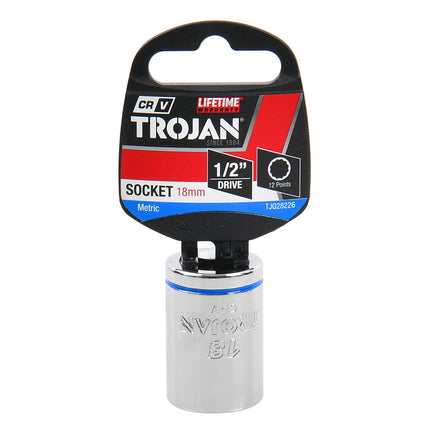 Trojan 18mm Socket 1/2" Drive