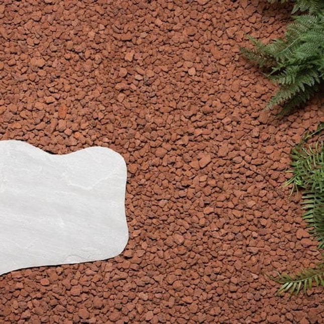 Tuscan Path 2kg 10-15mm Lava Red Pebbles