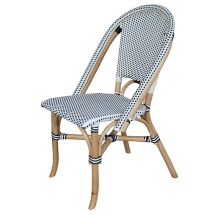 Home Bazar Black And White Parisian Dining Chair