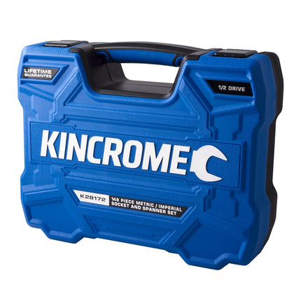 Kincrome 1/2" Drive Metric And Imperial Socket Set - 148 Piece