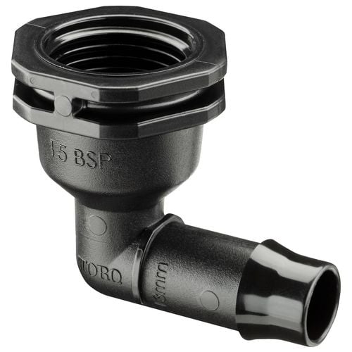 Toro 13 x 15mm Barbed Female Threaded Elbow - Single
