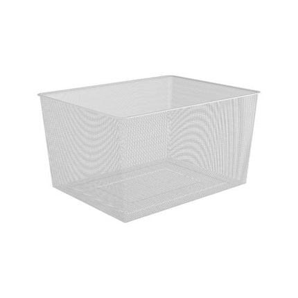 Flexi Storage Home Solutions White 3 Runner Mesh Basket