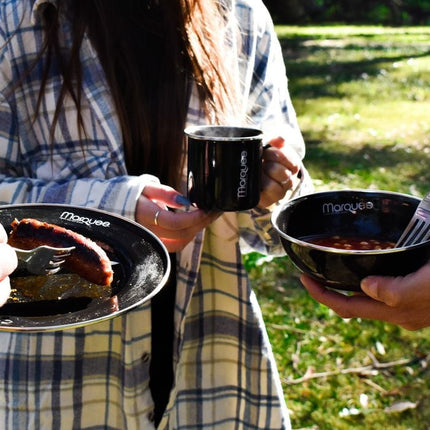 Marquee 16cm Enamel Bowls - 2 Pack