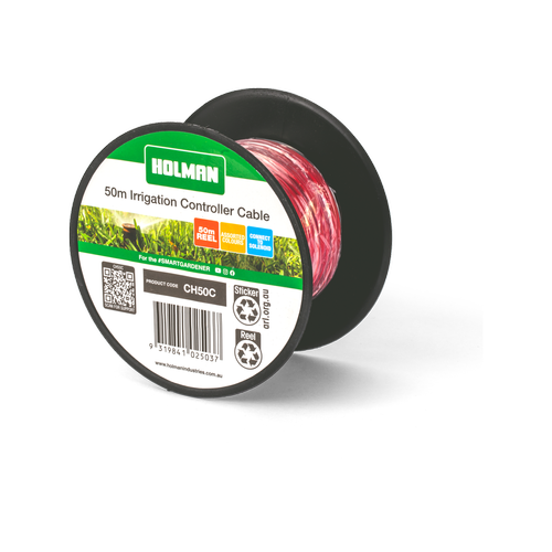 Holman 50m Assorted Colours Irrigation Wire Cable