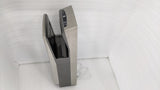 Dolphy jet hand dryer side angle showing the deep open hand slot