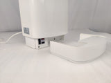 Removable water drain tray at the base of the Dolphy jet hand dryer