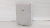 Dolphy white compact 700W touchless hand dryer, front view