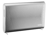 Dolphy 2-way air purifier on its desktop stand, angled front view
