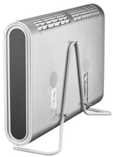 Dolphy air purifier side view showing the slim profile and air intake