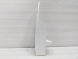 Dolphy white iron holder side profile showing its slim wall-mounted depth