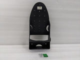 Dolphy black heat-resistant iron and board holder with screws and wall plugs