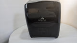 Dolphy black touch-free auto-cut paper towel dispenser, real photo