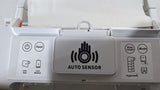 Dolphy auto-cut dispenser control panel with auto sensor, feed, sheet length and mode buttons