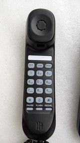 Dolphy black wall-mountable telephone handset keypad with mute, flash, redial and pause keys