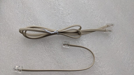 Telephone line cord supplied with the Dolphy ivory slimline phone