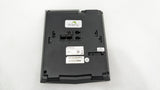 Underside of the Dolphy corded telephone showing the ports and labels