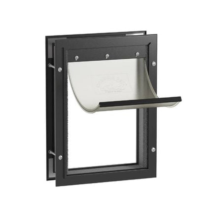 Hakuna Pets Medium Black Deluxe Aluminium Pet Door