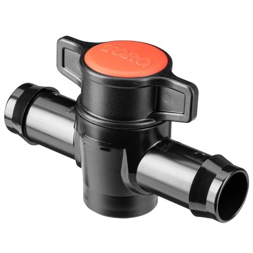 Toro 25mm In-Line Barbed Tap - Single