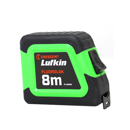 Crescent Lufkin 8m x 25mm Fluorolok Tape Measure